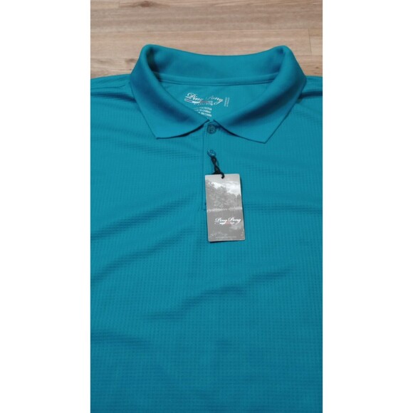 Ping Pong Tech Polo Shirt Mens Sz 3XL Blue Table Tennis Pullover Golf Pro Adult* - Picture 4 of 16